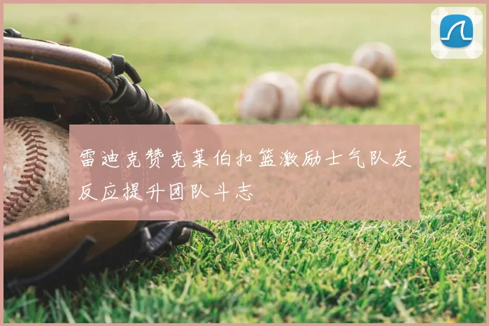 雷迪克赞克莱伯扣篮激励士气队友反应提升团队斗志