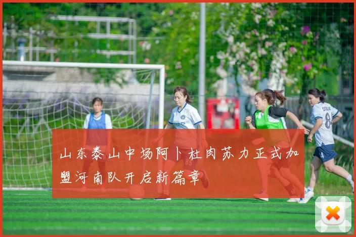 山东泰山中场阿卜杜肉苏力正式加盟河南队开启新篇章